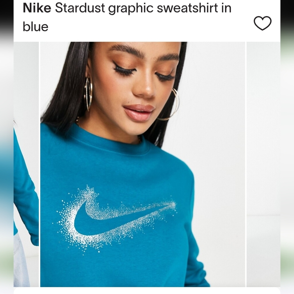 Nike Stardust Swoosh Crewneck Sweater MD
